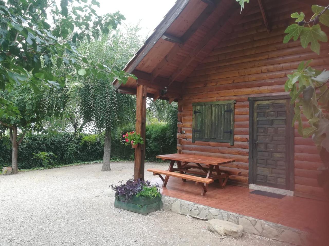 Cabana De Madera La Encina Burunchel Екстер'єр фото