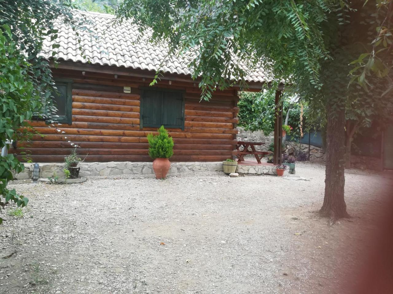 Cabana De Madera La Encina Burunchel Екстер'єр фото